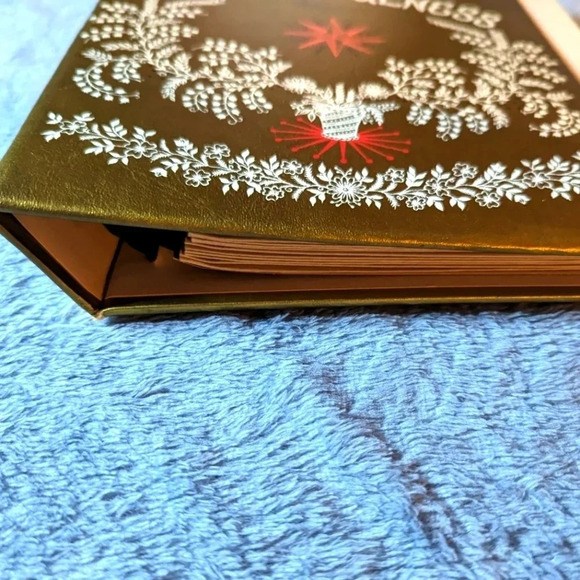 Hallmark Thoughtfulness Album-Vintage 60s gold scrapbook/Card Organizer-Pockets - Picture 12 of 15